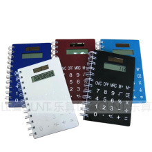 Notebook com calculadora com grande sala para logotipo (LC808A)
